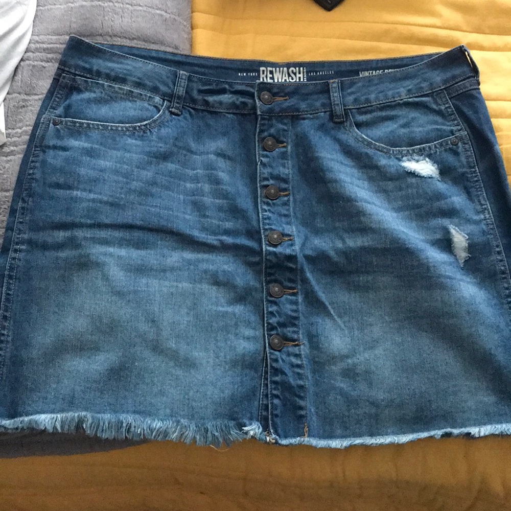 Jean skirt